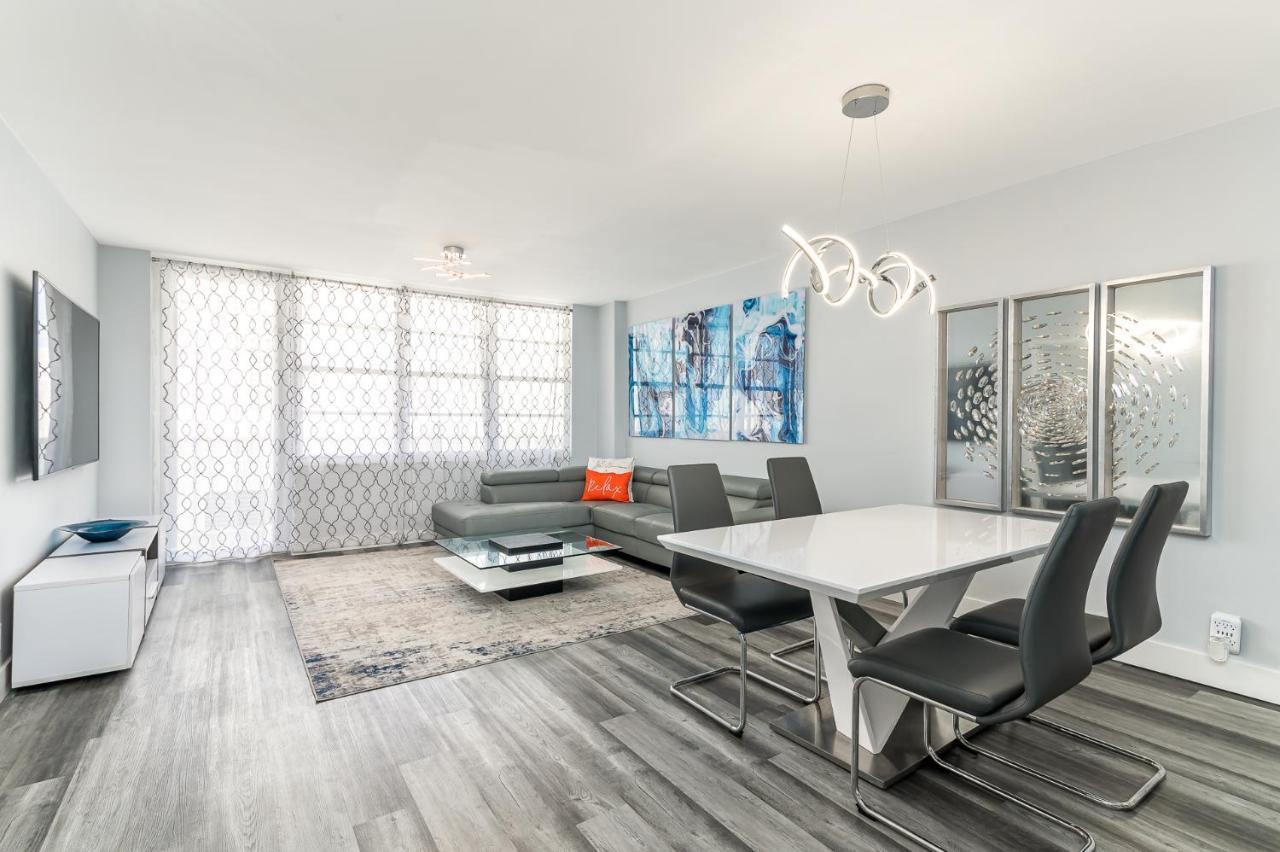 Amazing 2Br 2Ba Newly Reno Beachfront Apt W/Beach View Hollywood Exterior photo